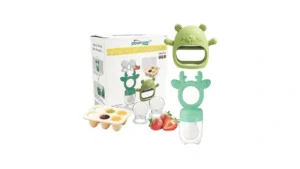 Baby Fruit Feeder With Popsicle Mold Cute Teething… Code