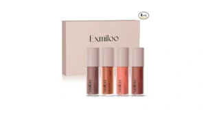 Exmiloo Mini Lip Tint Stain Set – 4 Colors Liquid… Code