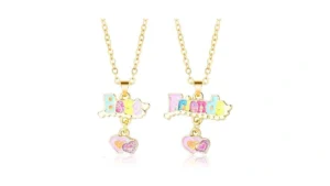Ttpaiai 30 Enamel Best Friends Letter Pendant… Code