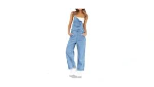 Cicy Bell Womens Bib Denim Overalls Loose Fit Wide… Code
