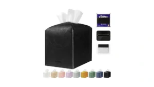 Tissue Box Holder Cover Square Tissue Cube Cover Pu… Code