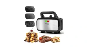 Waffle Iron With Removable Plates 1200w All-clad… Code