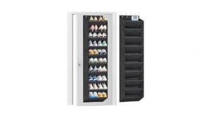 Kimbora 10 Tier Over The Door Shoe Organizer With… Code
