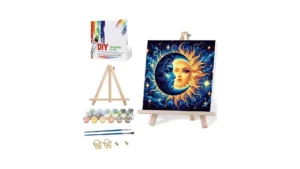 Axquilon Framed Paint By Numbers Kit For Adults-sun… Code