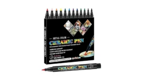 Lmminbz Permanent Marke Ceramics Pens 12 Colors… Code