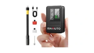 Isamuto Mini Bike Pump Electric Bike Pump Portable… Code