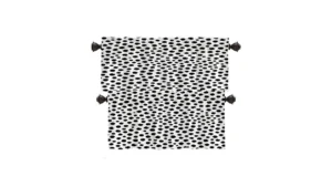 Shrahala Black Polka Dot Kitchen Valances White… Coupon