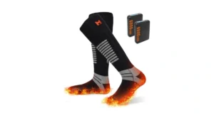 Pekwziz Heated Socks 5v 6000mah Rechargeable Heated…