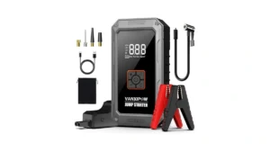 M1 Car Battery Jump Starter With Air Compressor… Coupon