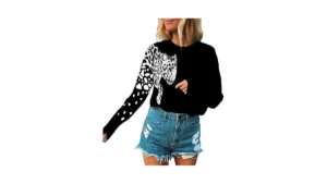 Angashion Women S Sweaters Casual Floral Printed… Code