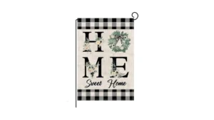Wyooxoo Spring Summer Flower Garden Flag 12×18 Inch… Code