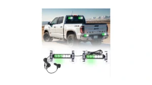Tiannor 2x 6 1 Inch Emergency Strobe Lights Green… Code