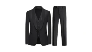 Men S Black Suit Slim Fit 3 Piece Tuxedo Shawl… Coupon