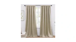 Wrensonge Blackout Curtains For Bedroom Dark Beige… Code