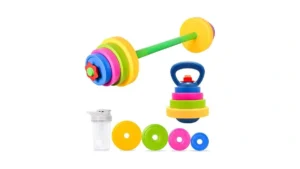 Kasebro 3-in-1 Kids Fitness Set With Adjustable… Code