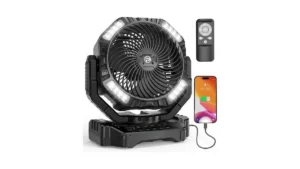 68hrs Running Camping Fan With Light 20000mah… Code