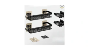 Styptika 4-pack Adhesive Shower Caddy With Soap… Code