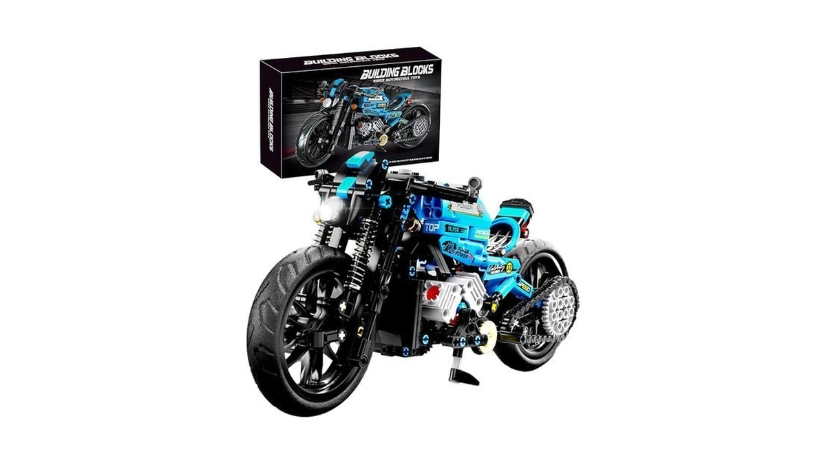 Amazon code: Techno-mechanical Motorcycle Building Bl