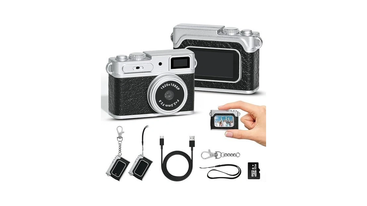 Mini Digital Camera 1080p Hd – Keychain Small… Code