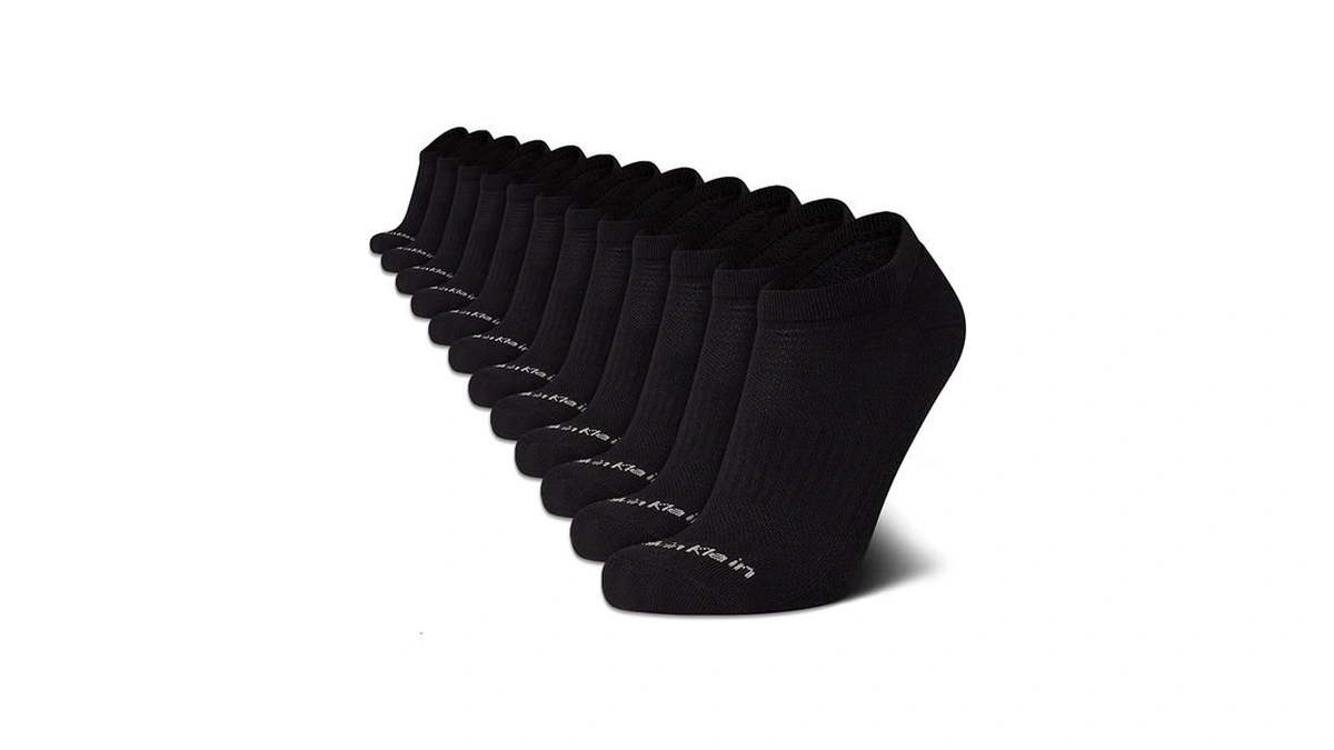 Calvin Klein Mens No Show Socks - 12 Pack... - Amazon Promo Code