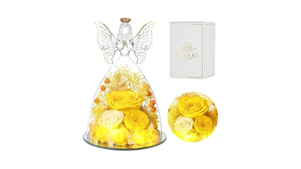 Ocosy Mothers Day Rose Gifts Large Angel Rose Gifts... - Coupon