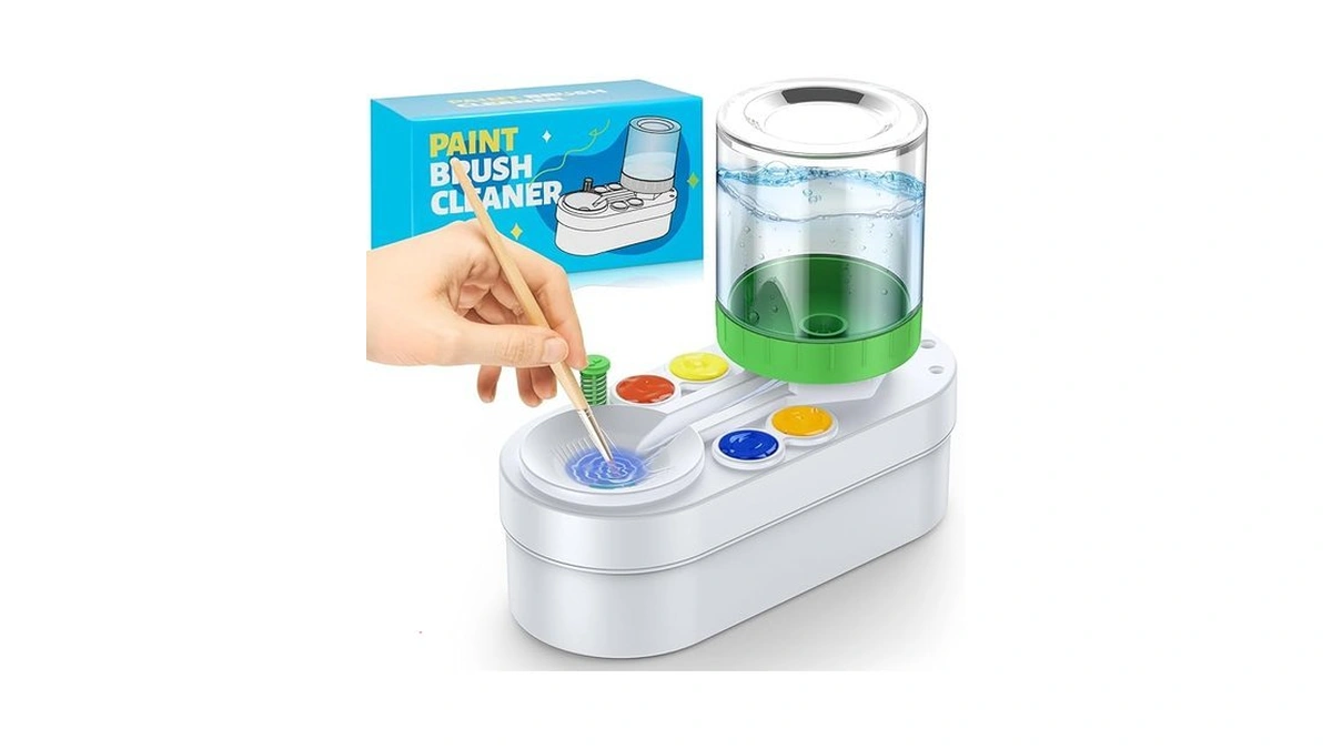 Paint Brush Cleaner Painting Supplies For Kids... - Coupon