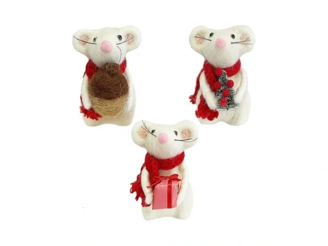 Christmas Decorations Vintage Handmade Felted Wool… – Coupon