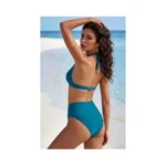 Fauson High Waisted Bikini Sets For Women - V Neck... - Coupon