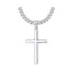 Eterjew 925 Sterling Silver Cross Necklace For Men... - Coupon