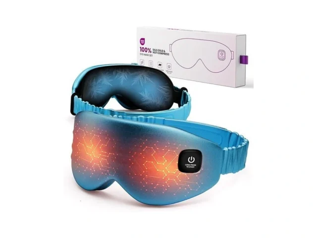 100 Silk Wireless Heated Eye Mask With Cooling… – Coupon