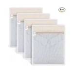 Dntorx 4 Pack Durable Cotton Mesh Laundry Bags For... - Coupon