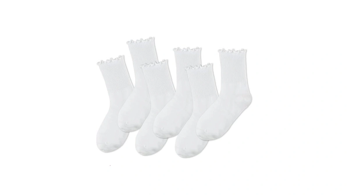 Fyc Womens Ruffle Socks Cute Ruffle Ankle Socks... - Coupon
