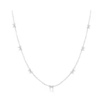 Bolagtier Dainty 7-bow Necklace 14k Gold Plated... - Coupon