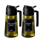 Xbllcyiv 16oz 470ml Glass Olive Oil Sprayer For... - Coupon