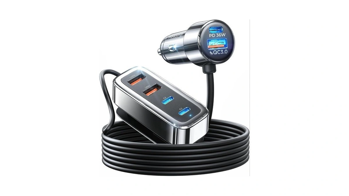 Ainope 108w Multiple Ports Car Charger Road Trip... - Coupon