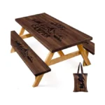 Dntorx Picnic Table Cover With Bench Covers And Bag... - Coupon