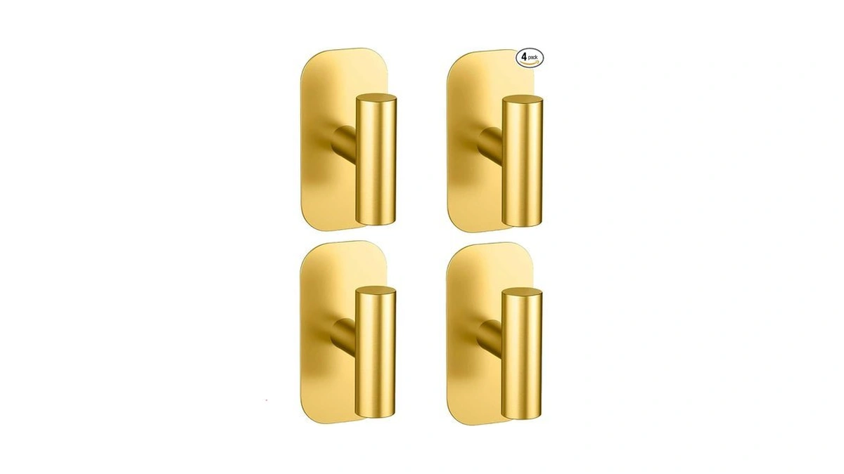 Imumu Adhesive Towel Hooks For Shower Waterproof... - Coupon