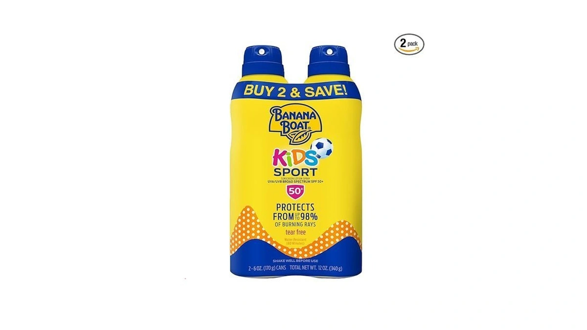 Banana Boat Sport Kids Sunscreen Spray Spf 50 Twin... - Coupon