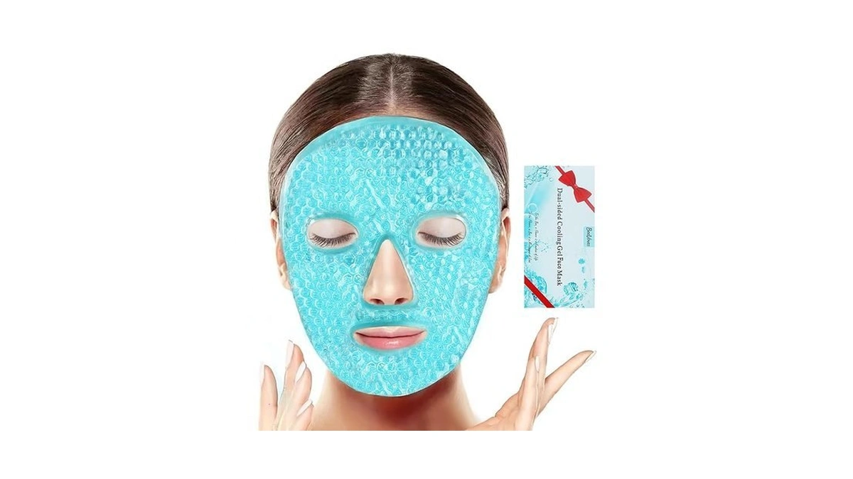 Beevines Ice Face Mask Cooling Gel Pack For Puffy... - Coupon
