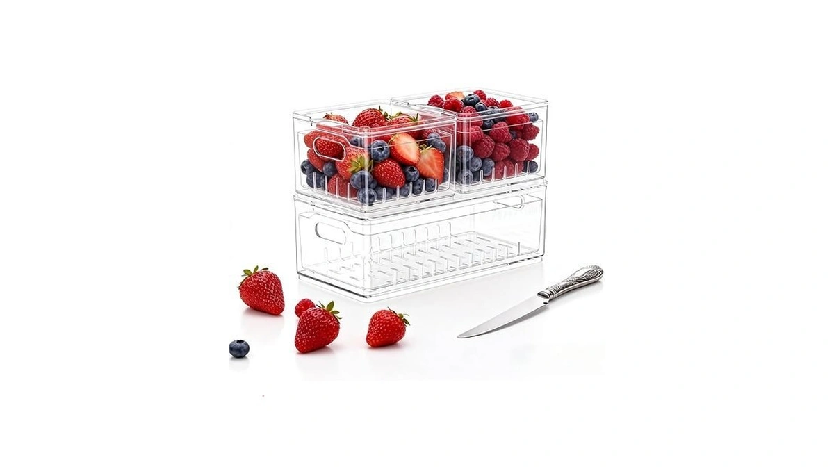 Tayuoo Household Transparent Pet Fruit Draining And... - Coupon