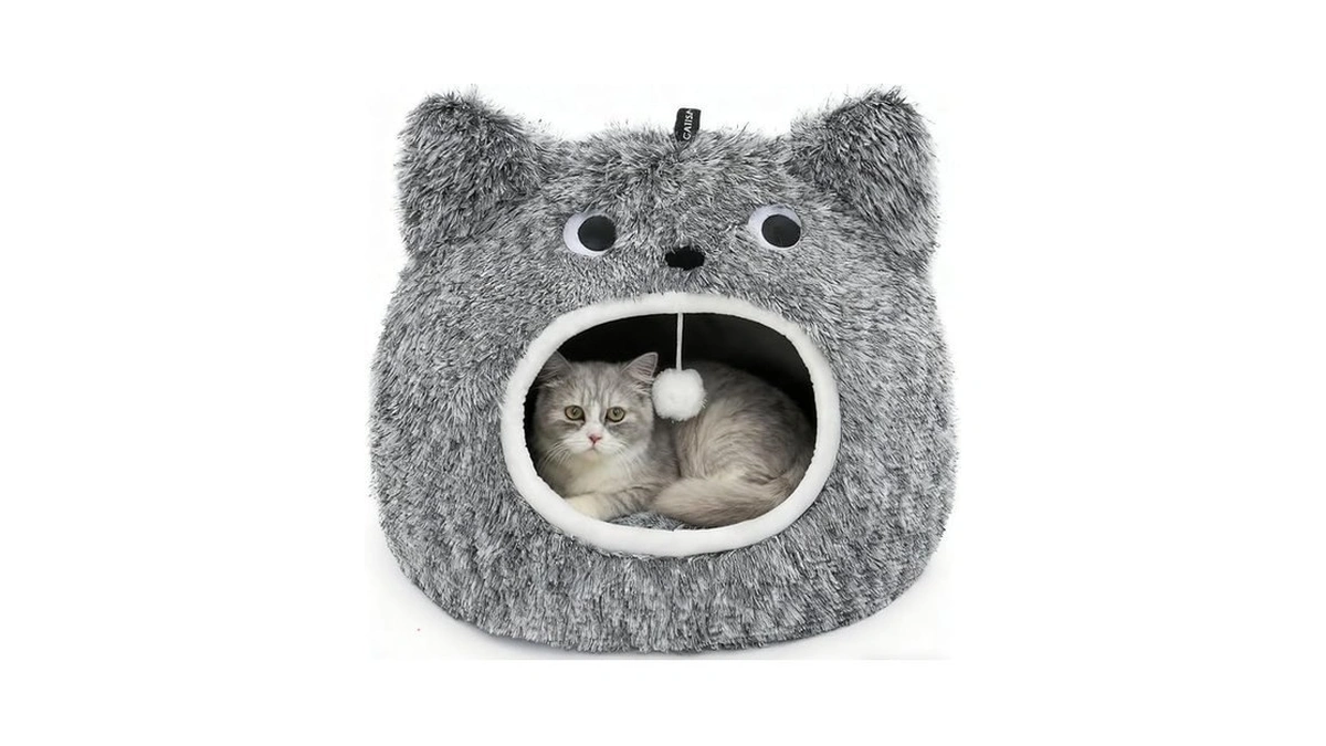 Catism Cat Bed Cat Beds For Indoor Cats - Kitten... - Coupon