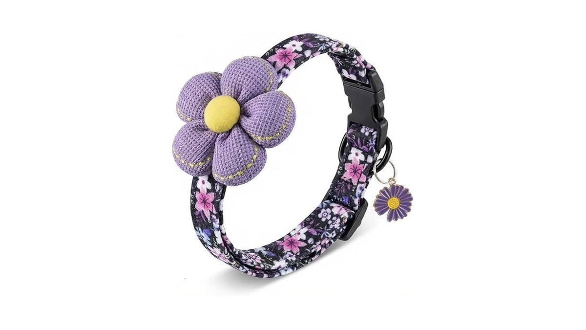 Small Dog Collar With Flower Dog Collars For Small... - Coupon