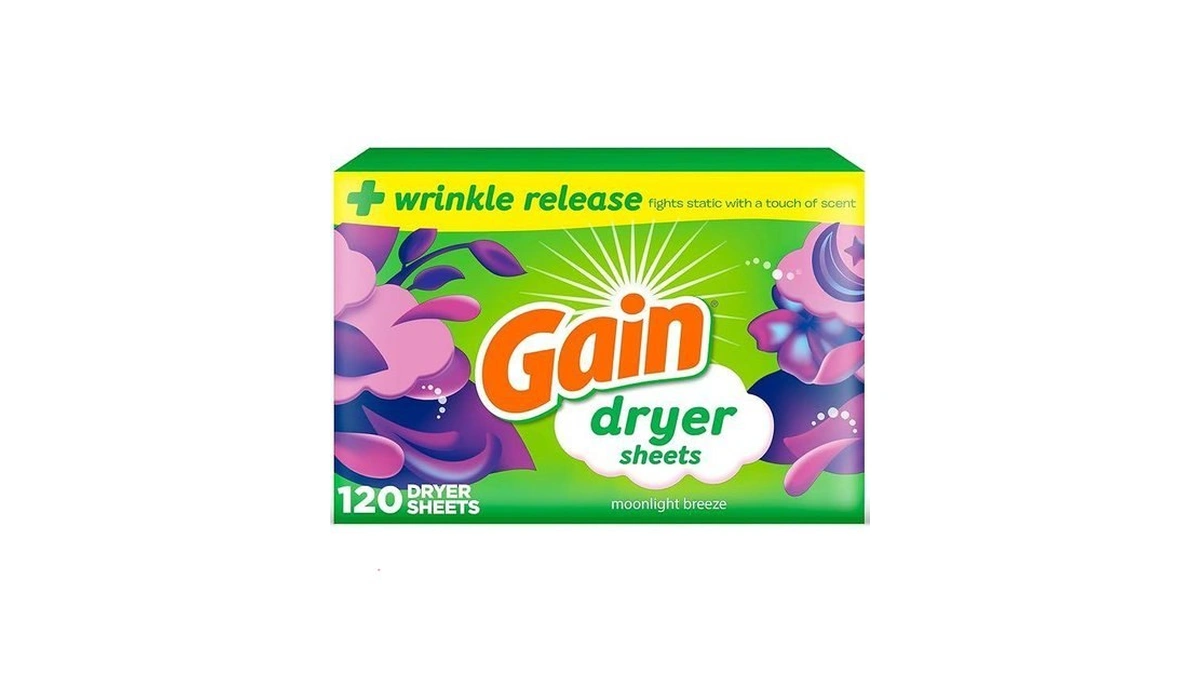 Gain Dryer Sheets Plus Wrinkle Release Moonlight... - Coupon