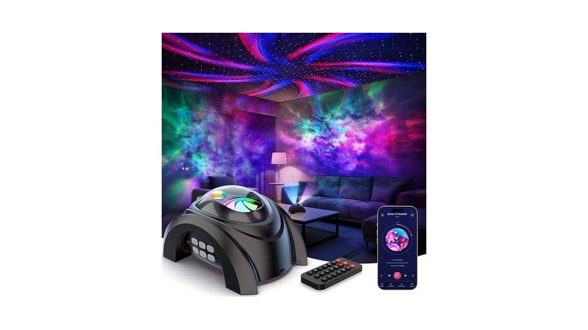 Rossetta Dual Lens Galaxy Projector Star Projector... - Coupon