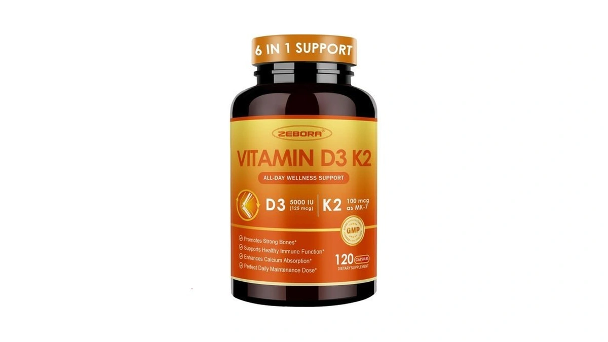 Zebora Vitamin D3 K2 5000 Iu 6-in-1 D3k2... - Amazon Promo Code