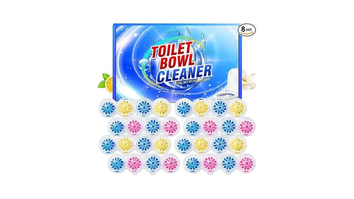 Scentorini 4-in-1 Toilet Bowl Cleaner Rim Hanger... - Coupon