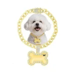Kynox Cuban Gold Link Heavy Duty Necklace Dog Cat... - Coupon