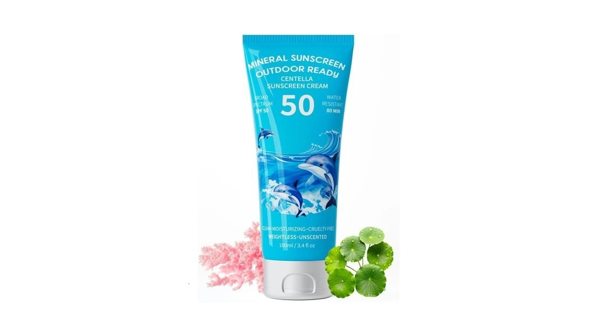 Reef Safe Sunscreen Spf 50 Travel Size Zinc Oxide... - Coupon