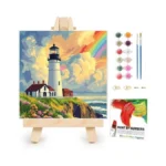 Xtcixal Framed Paint By Numbers Kit For Adults... - Coupon