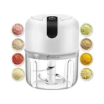 250ml Electric Garlic Chopper Mini Portable Veggie... - Coupon
